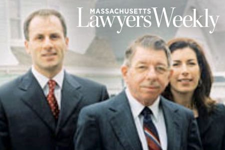 Photo of the legal professionals at The Yannetti Criminal Defense Law Firm for Massachusetts Lawyers Weekly